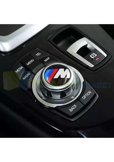 Bmw M Logo Kapı Teyp Joystick Sticker Arma Damla Etiket 2 Ad