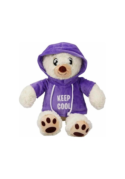 Kapüşonlu Peluş Ayı 30 Cm