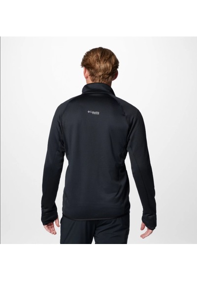 Columbia Triple Canyon Grid Fleece Fz Iı Siyah Erkek Outdoor Polar Ao4789 Siyah