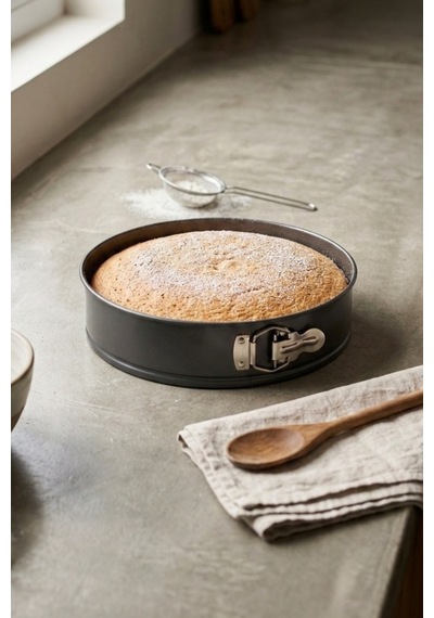 Cooker 28 Cm Kelepçeli Kek Kalıbı Ckr3565 Gri