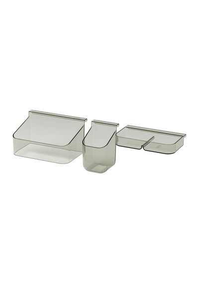 Çekmece Düzenleyici, Gri, 3'lü Set Gri Çekmece Düzenleyici, Gri, 3'lü Set Gri