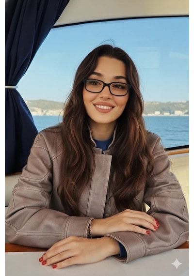Glamy Kare Model Optik Uyumlu Mavi Işık Korumalı Gözlük Modern Çerçeveli Trend Şık Ve Modern Siyah