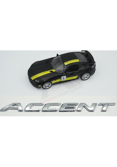Hyundai Accent Bagaj Abs 3M 3D Yazı Logo Amblem (265472057)