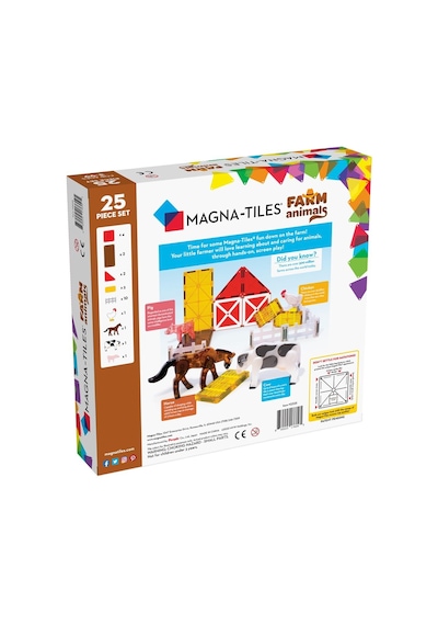 Magna-tiles - Çiftlik Hayvanları - 25 Parça