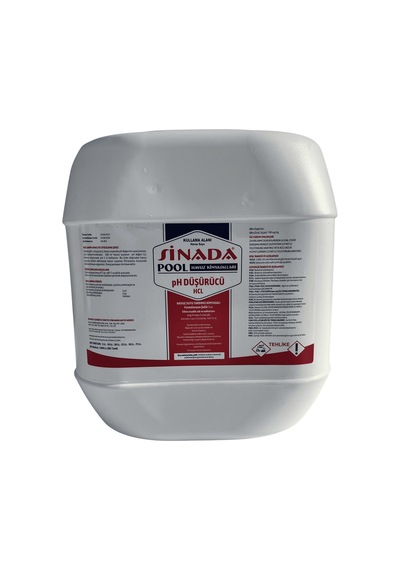 Sinada Hidroklorik Asit Hcl 25 Kg Ph Düşürücü