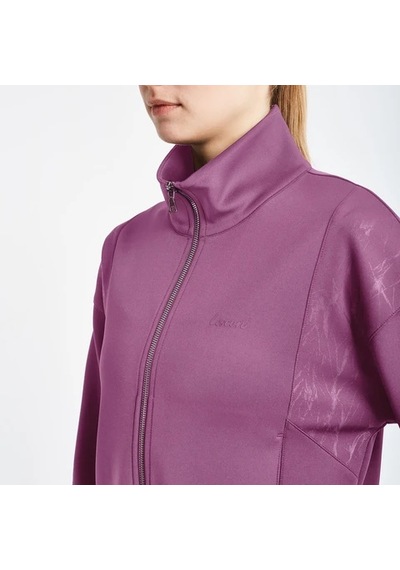 Lescon Kadın Fermuarlı Sweatshirt 24n-2127 24ntbl002127-gül Kurusu