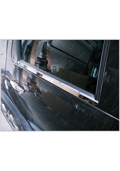 Dacia Duster Krom Cam Çıtası 4 Prç 2010-2018 P. Çelik