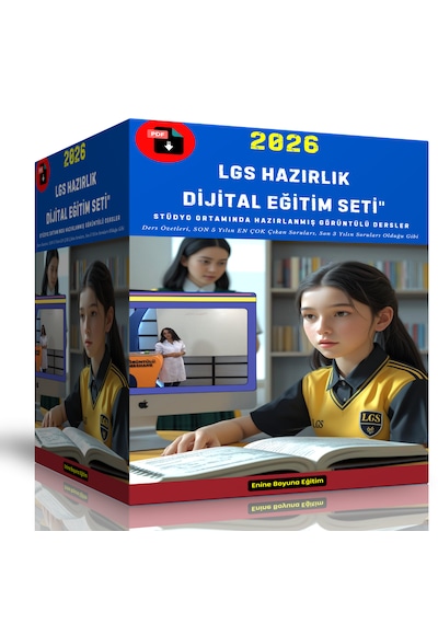 2026 Lgs Dijital Eğitim Seti Pdf Ve Görüntülü