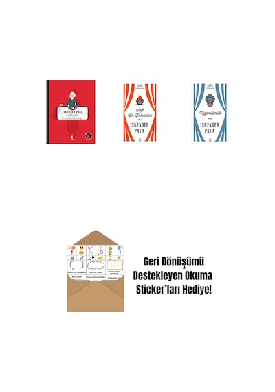 Ansikolopedik Divân Şiiri Sözlüğü Ciltli + Aşk Bir Zamanlar Ciltli + Nizamülmülk Ciltli + Okuma Sticker'ları