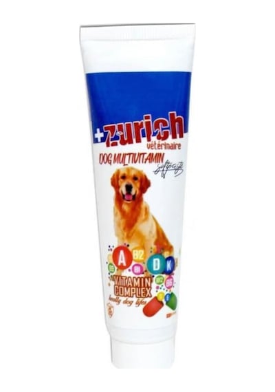Zurıch Dog Köpek Multi-Vitamin Soft Paste 100 ML Zurıch Dog Köpek Multi-Vitamin Soft Paste 100 ML
