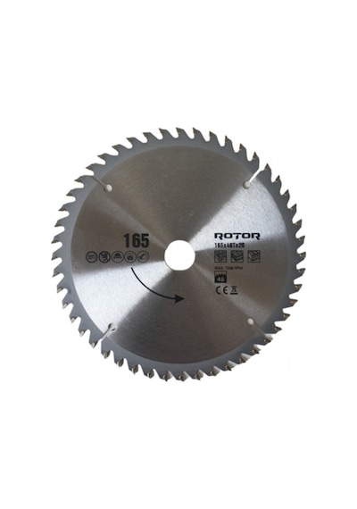 Daire Testere Bıçağı 165x20 48t Ağaç Kesme Diski