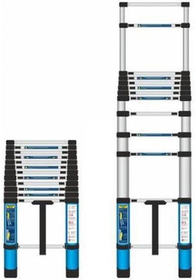 Master 504322 Teleskopik Merdiven 13 Basamak 380 Cm