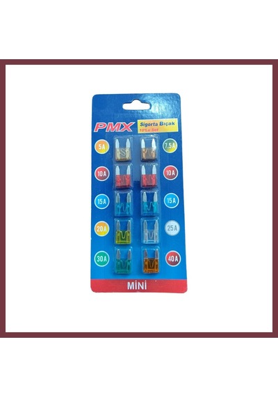Storeşahin Mini Bıçak Sigorta 10'lu Set Shn0720 Diğer