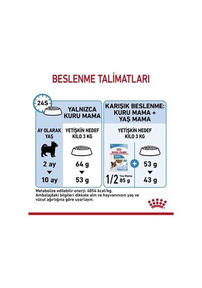 Xsmall Puppy Yavru Köpek Maması 3 Kg