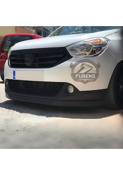 Dacia Dokker 2013-2021 Uyumlu H Lip Esnek Ön Lip 2 Parça Karlık Ön Ek Tampon Altı Dill
