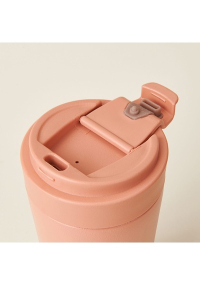 Termos Soothe Çelik Bardak Termos - Pembe - 380 Ml Çok Renkli