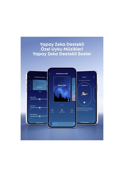 Anker Soundcore Sleep A30 Uyku Kulaklığı, Aktif Gürültü Engelleme Anc , Horlama Maskeleyici, 8-10 Saat Çalma Süresi, Y