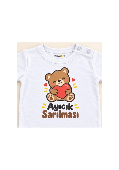 Babylimon Ayıcık Sarılması Beyaz Kısa Kollu Çıtçıtlı Bebek Zıbını Beyaz - Ayıcık Sarılması - 928161945 Beyaz - Ayıcık Sarılması Babylimon Ayıcık Sarılması Beyaz Kısa Kollu Çıtçıtlı Bebek Zıbını Beyaz - Ayıcık Sarılması - 928161945 Beyaz - Ayıcık Sarılması