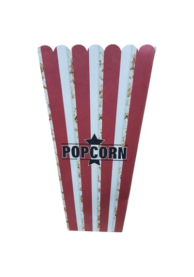 Karton Popcorn Kutu Büyük Pk:50 Adet