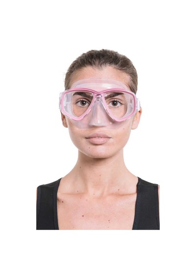 Cressi Perla Yetişkin Dalış Maskesi Şeffaf-pembe Tek Renk