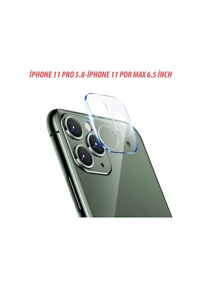 İphone 11 Pro 11 Pro Max Full Tempered Kamera Koruyucu Kırılmaz Cam- 5775 Mh-hs1798-3293