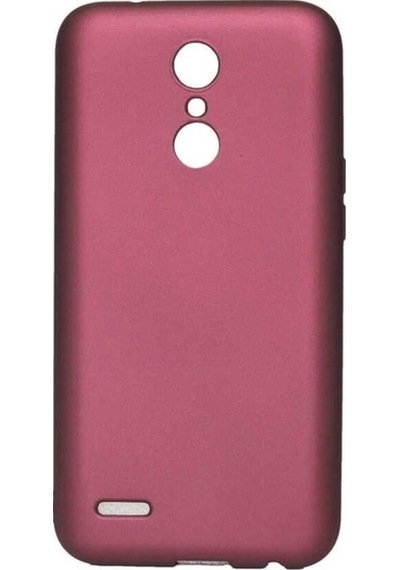LG Uyumlu K8 2017 Kılıf Zore Premier Silikon Kapak Mürdüm