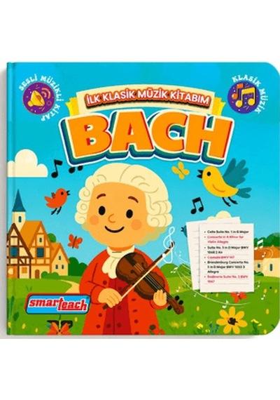 İlk Klasik Müzik Kitabım Bach - Sesli - Aıaı-894546