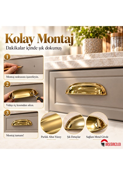 Haskan Tas Kulp Altın 96 Mm