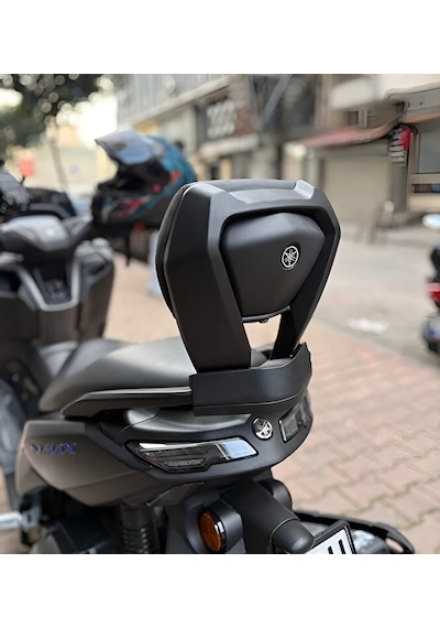 2025 Nmax Sissy Bar Sırt Dayama 2025-26 Uygun Yamaha Moto Eay Siyah