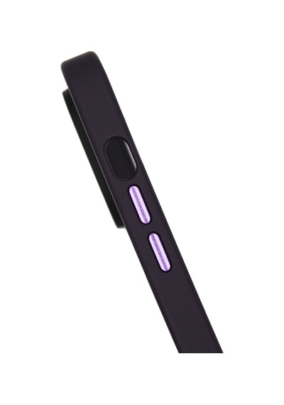 Apple Uyumlu iPhone 14 Pro Max Deep Kılıf Magsafe Şarj Destekli Kamera Korumalı Darbe Önleyici Kılıf Mor
