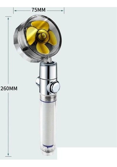 River World Turbo Pervaneli Su Tasarruflu 360 Derece Dönebilen Ay