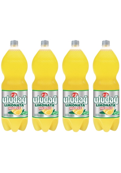 Uludağ Limonata Şekersiz 4 x 2 L