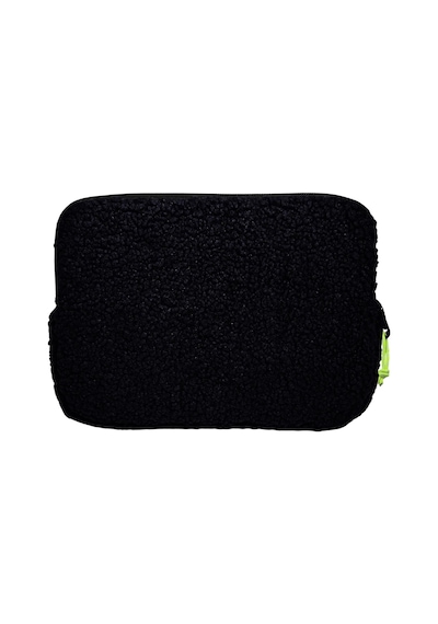 Jacbag Teddy Siyah/sarı Peluş Erkek Çocuk Tablet Çantası Tablet Kılıfı