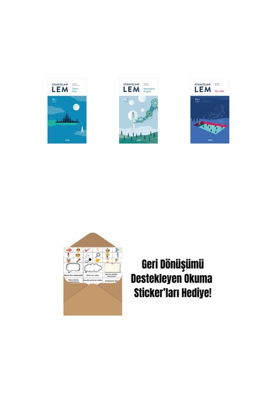 Yukarı Kale Sl11 + Gelecekbilim Kongresi Sl7 + Kör Talih Sl6 + Okuma Sticker'ları