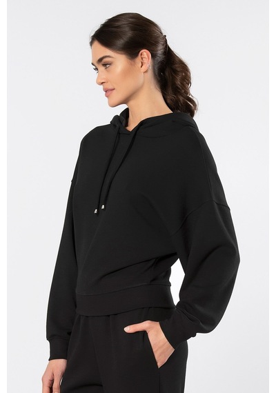 Türen Kadin Kapüsonlu Sweatshirt 3612/siyah Siyah
