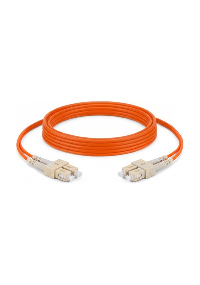 Alfafonet Sc/pc-sc/pc Multimode Om2 Dupleks 5 Metre Fiber Patch Cord