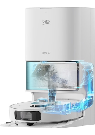 Beko Robo-X 4.0 VRR 95514 VW Akıllı Robot Süpürge Beyaz