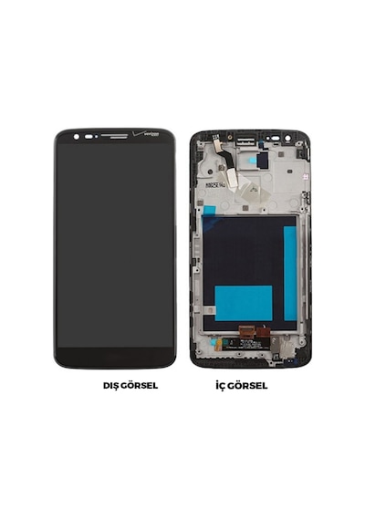 Teknonet Lg G2 Uyumlu Aa Kalite Lcd+dokunmatik+çıtalı - Beyaz