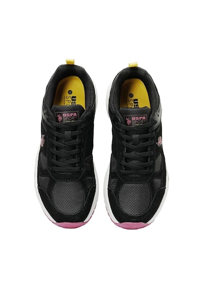 U.s. Polo Assn. Satorı Wmn 3pr Bağcıklı Phlon/termo Taban Kadın Sneaker Siyah