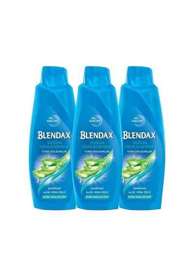Blendax Yoğun Nemlendirme Aloe Vera Özlü Şampuan 6 x 500 ML