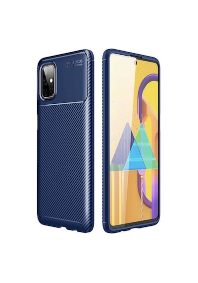 Samsung Uyumlu Galaxy M51 Kilif Karbon Tasarim Negro Silikon Kapak 405792923