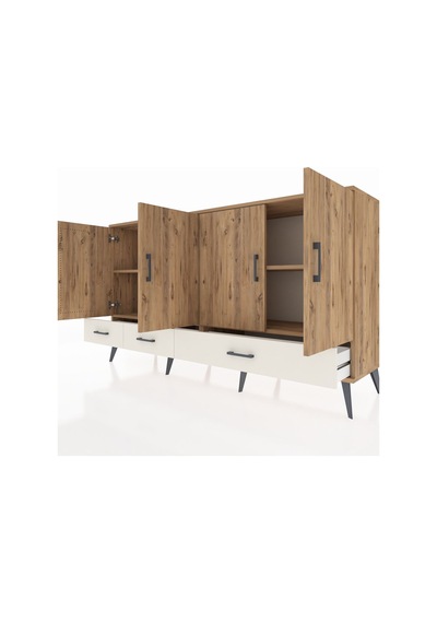 Hyperion Konsol 6 Raflı 3 Çekmeceli 4 Kapaklı 176x44x99 Çam-çam/aytaşı Atlas Çam - Atlas Çam Hyperion Konsol 6 Raflı 3 Çekmeceli 4 Kapaklı 176x44x99 Çam-çam/aytaşı Atlas Çam - Atlas Çam