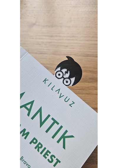 3d Baskı Harry Potter Figürlü Kitap Ayracı 7'li Set