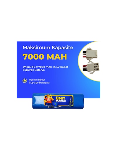 Wiami Fx-9 7000 Mah 14.4v Robot Süpürge Batarya