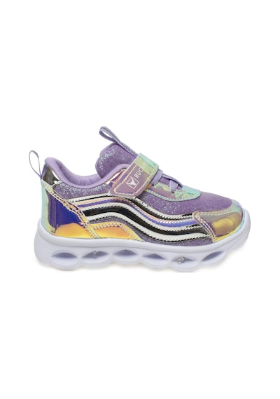 Buckhead 4246 Trioshiny Hologram Işıklı Kız Çocuk Spor Ayakkabı Lila