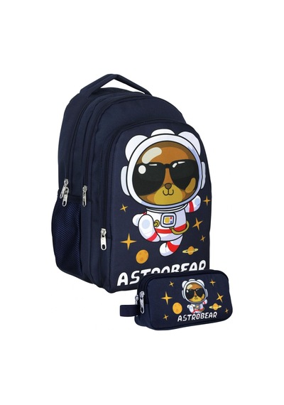 Cennec Lacivert Beyaz Astronot Ayıcık Baskılı Erkek Çocuk Çanta Seti Sırt Çantası+kalemlik - Setumt5045c Lacivert - Beyaz Cennec Lacivert Beyaz Astronot Ayıcık Baskılı Erkek Çocuk Çanta Seti Sırt Çantası+kalemlik - Setumt5045c Lacivert - Beyaz