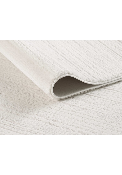 Mariesse Home Versay Koleksiyonu Modern Dokuma Koridor Kesme Yolluk Dokuma Makine Halısı Beyaz