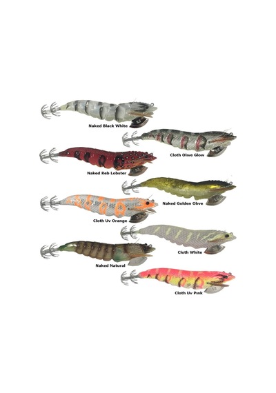 Savage Gear 3D Shrimp Egi Jig 7,5 Cm 14Gr Kalamar Zokası (378177920)