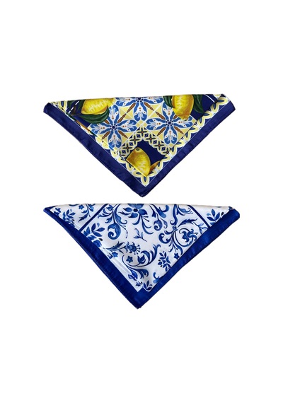 2 Li Saten Bandana Seti Saten Fular Saten Çanta Aksesuarı Özel Desen Bandana 45x50 Cm Kamuflaj