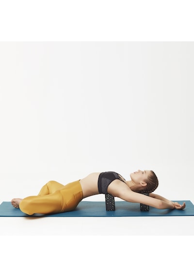 Actifoam Yoga Blok 2'Li Set Yoga Köpüğü Yoga Bloğu Yoga Block Sert-Siyah